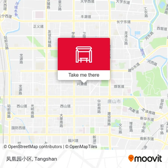 凤凰园小区 map