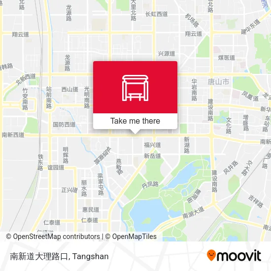 南新道大理路口 map