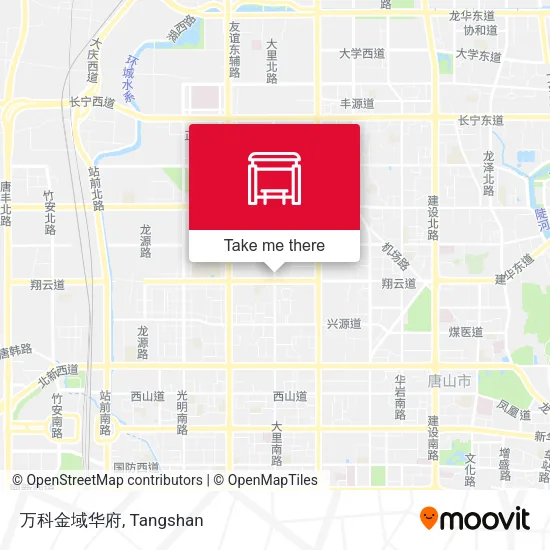 万科金域华府 map