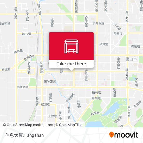 信息大厦 map