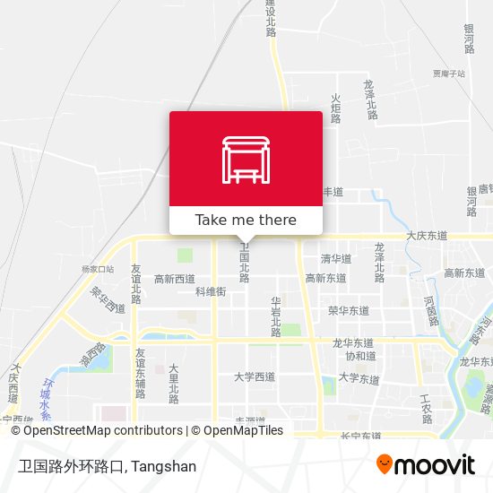 卫国路外环路口 map