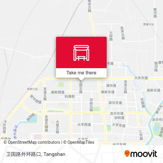 卫国路外环路口 map