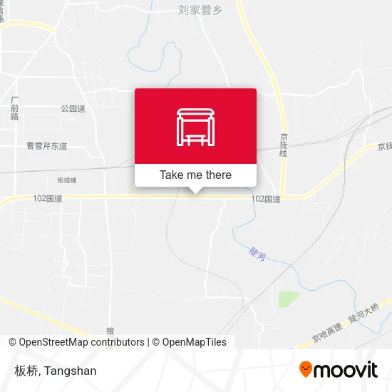 板桥 map