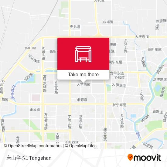 唐山学院 map