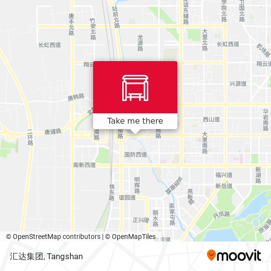 汇达集团 map