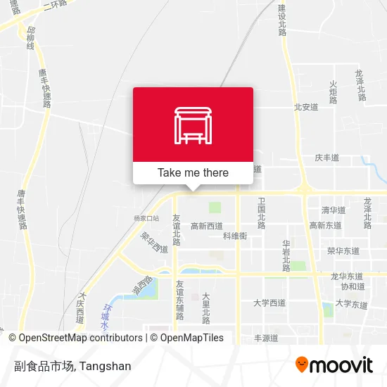 副食品市场 map