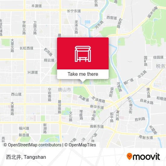 西北井 map