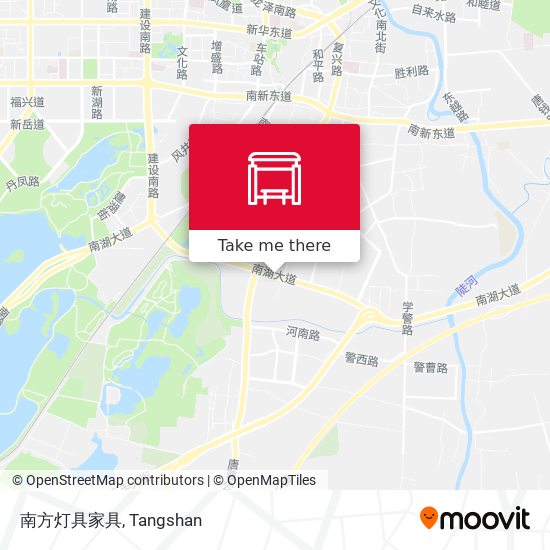 南方灯具家具 map