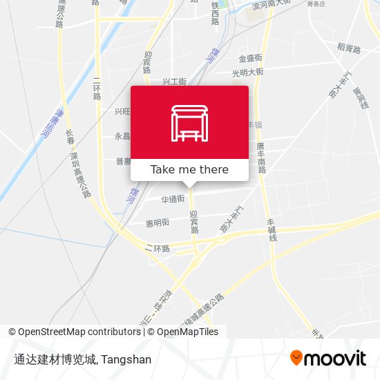 通达建材博览城 map