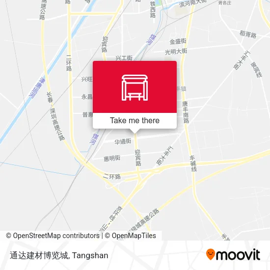 通达建材博览城 map