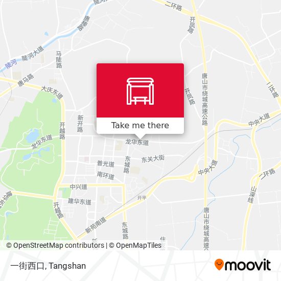 一街西口 map