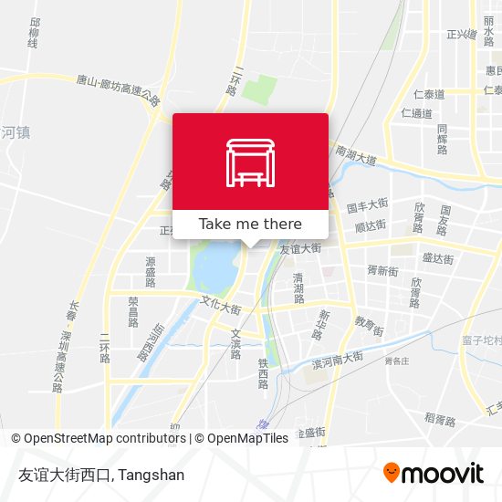 友谊大街西口 map