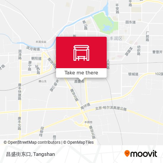 昌盛街东口 map