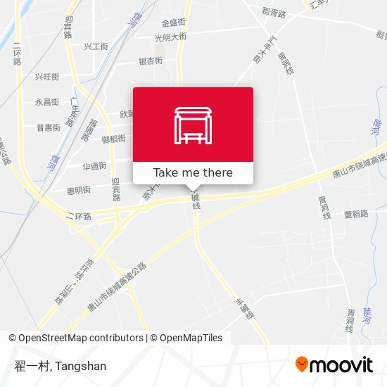 翟一村 map