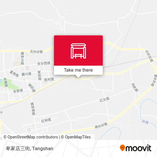 卑家店三街 map