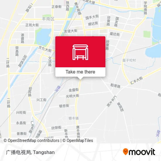 广播电视局 map