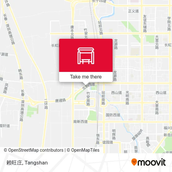 赖旺庄 map