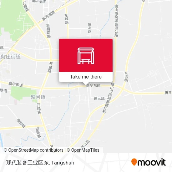 现代装备工业区东 map