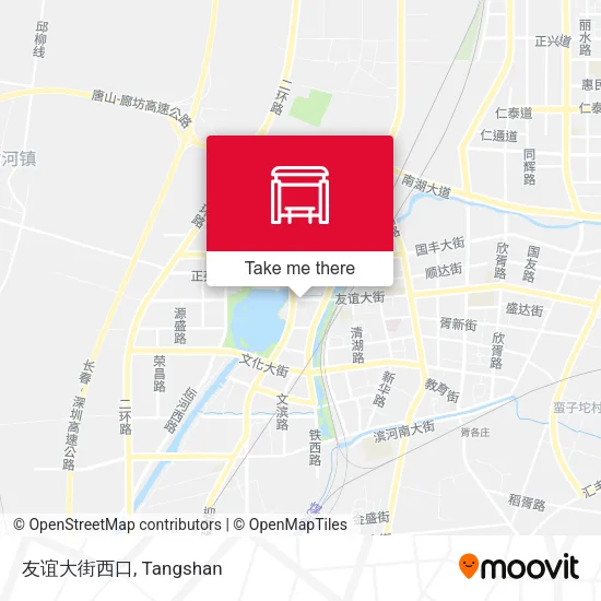 友谊大街西口 map