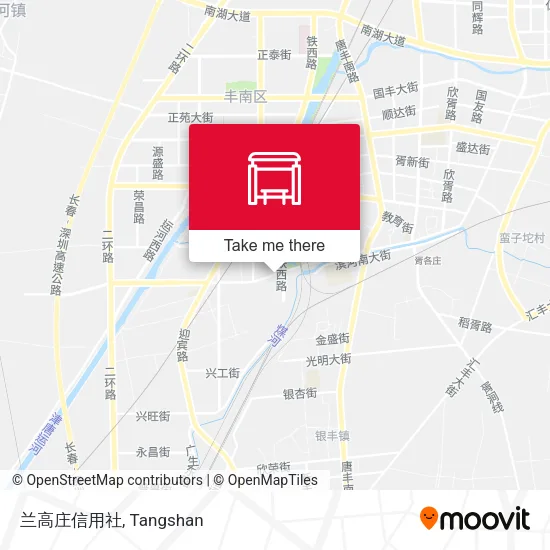 兰高庄信用社 map