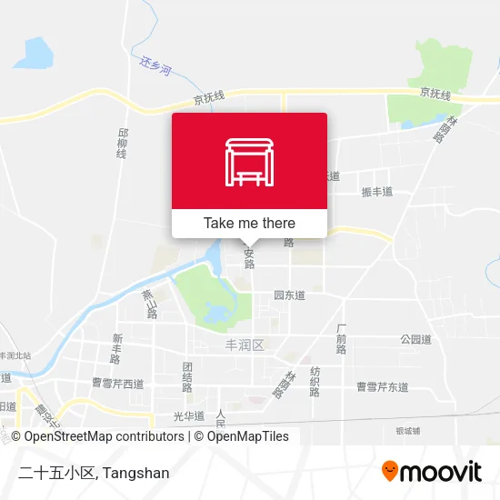 二十五小区 map