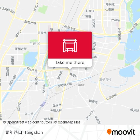 青年路口 map