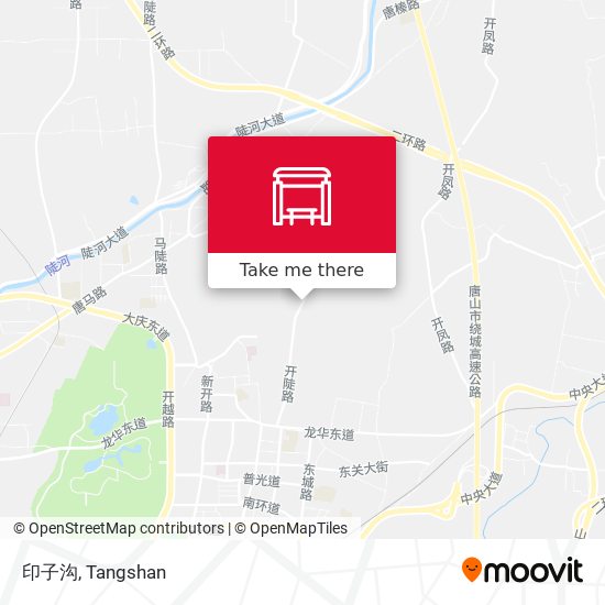 印子沟 map