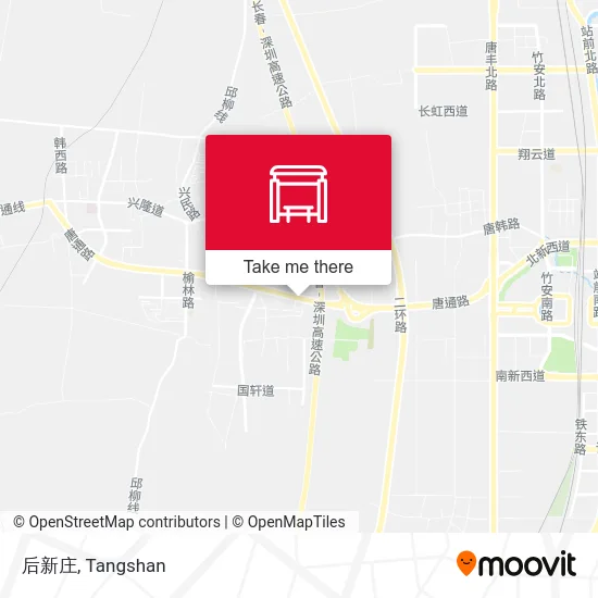 后新庄 map
