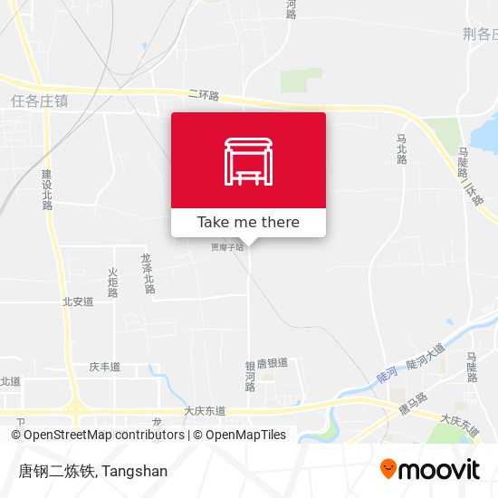 唐钢二炼铁 map