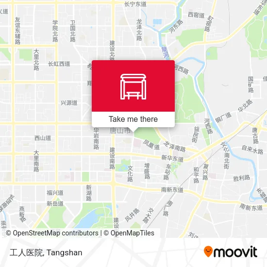 工人医院 map