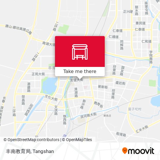 丰南教育局 map