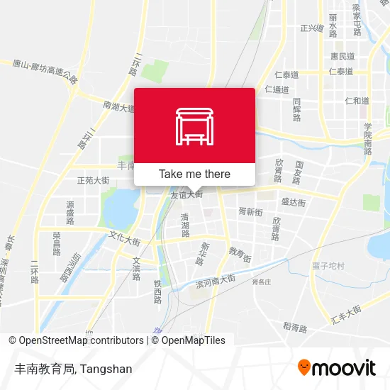 丰南教育局 map