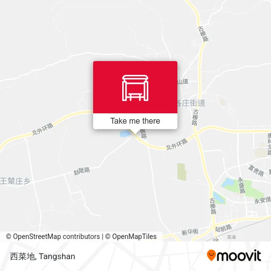 西菜地 map