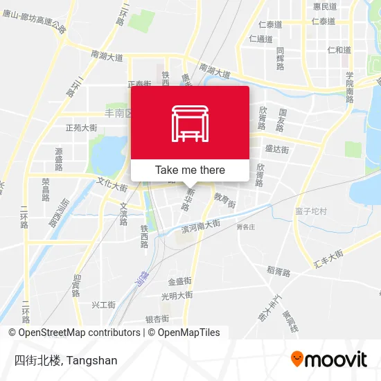 四街北楼 map