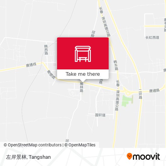 左岸景林 map