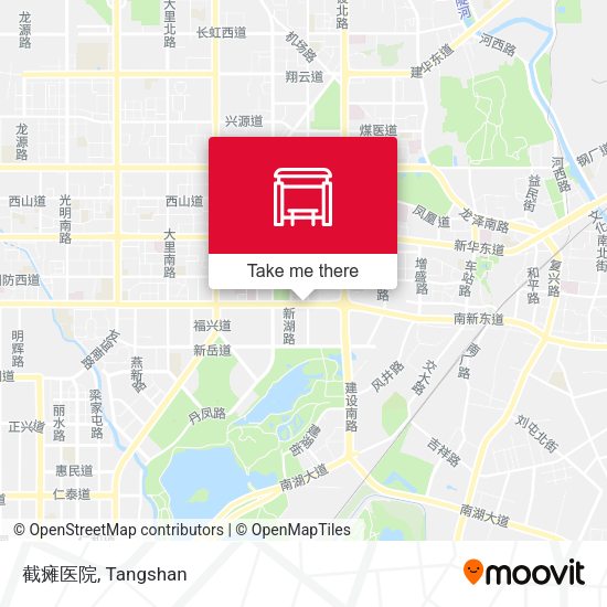 截瘫医院 map