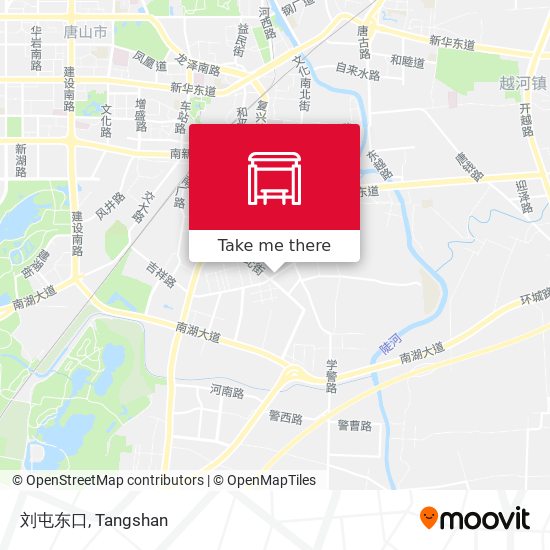 刘屯东口 map