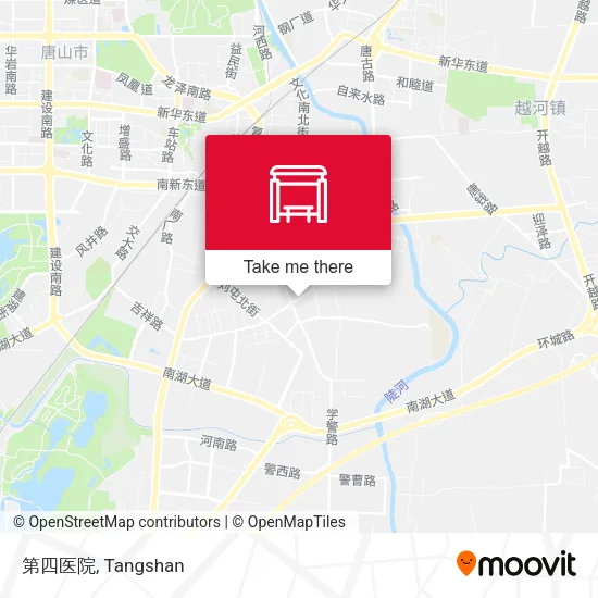 第四医院 map