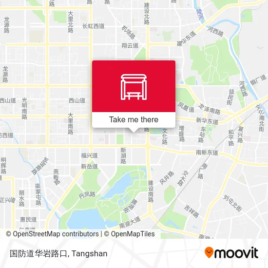 国防道华岩路口 map