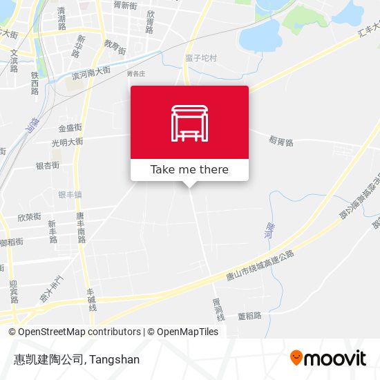 惠凯建陶公司 map