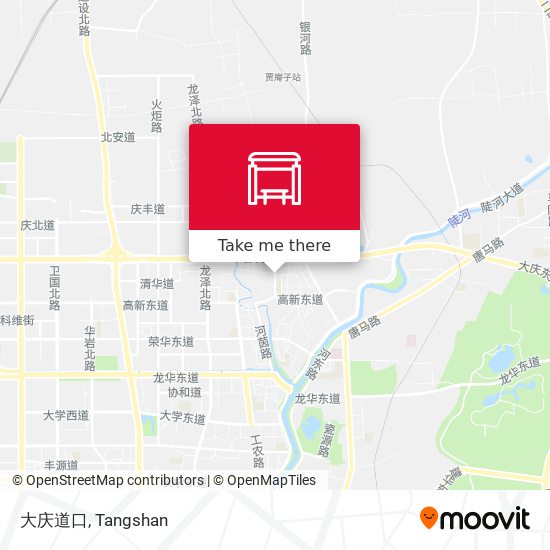 大庆道口 map