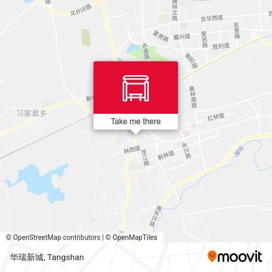 华瑞新城 map