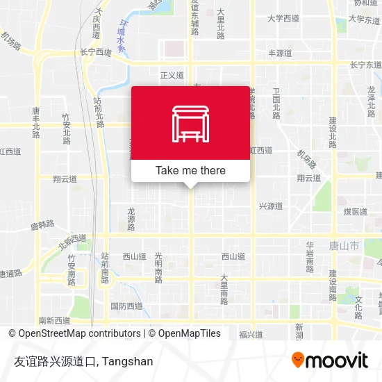 友谊路兴源道口 map