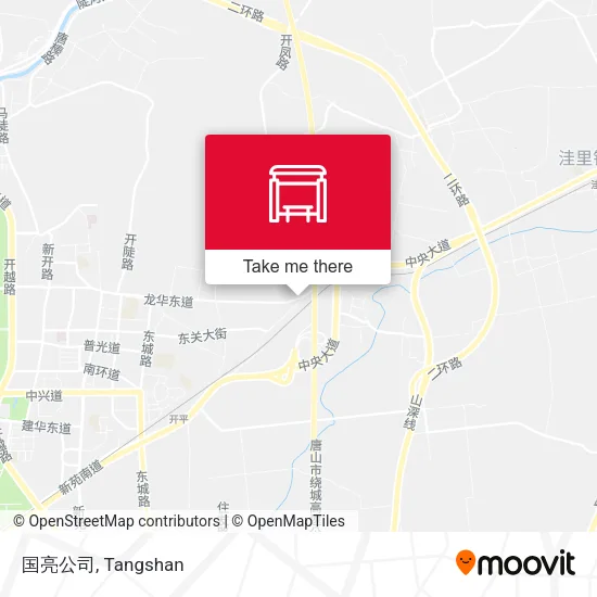 国亮公司 map