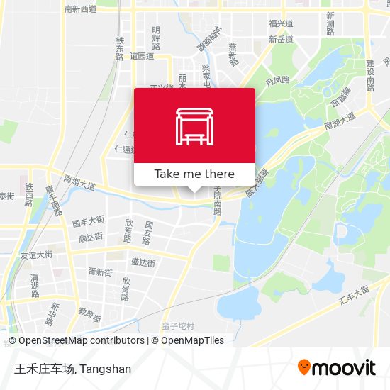 王禾庄车场 map