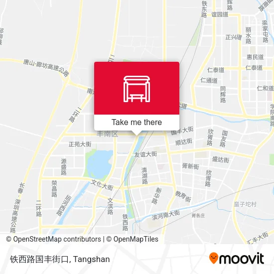 铁西路国丰街口 map