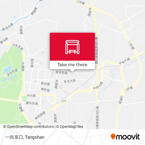 一街东口 map