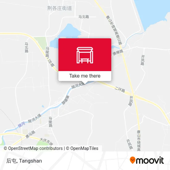 后屯 map