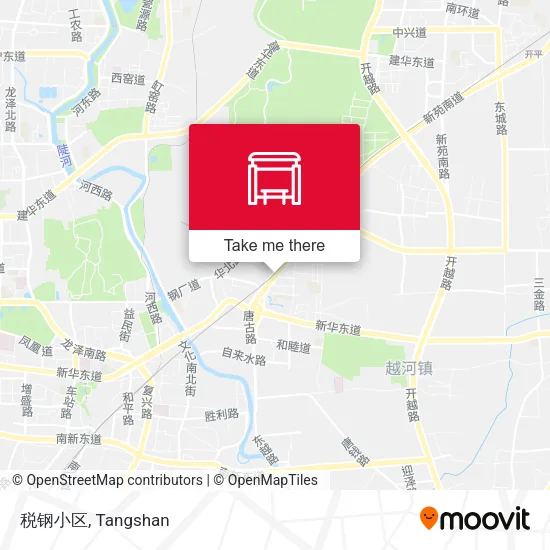 税钢小区 map
