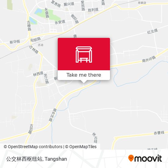 公交林西枢纽站 map